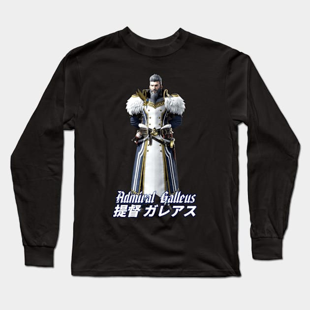 Admiral Galleus  "The Knight of Royal Order" Long Sleeve T-Shirt by regista
